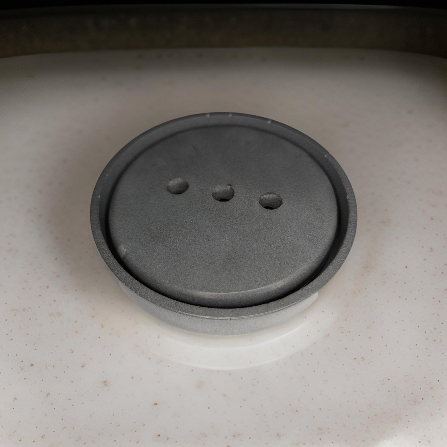 Concrete 2 Piece Soap Dish Set