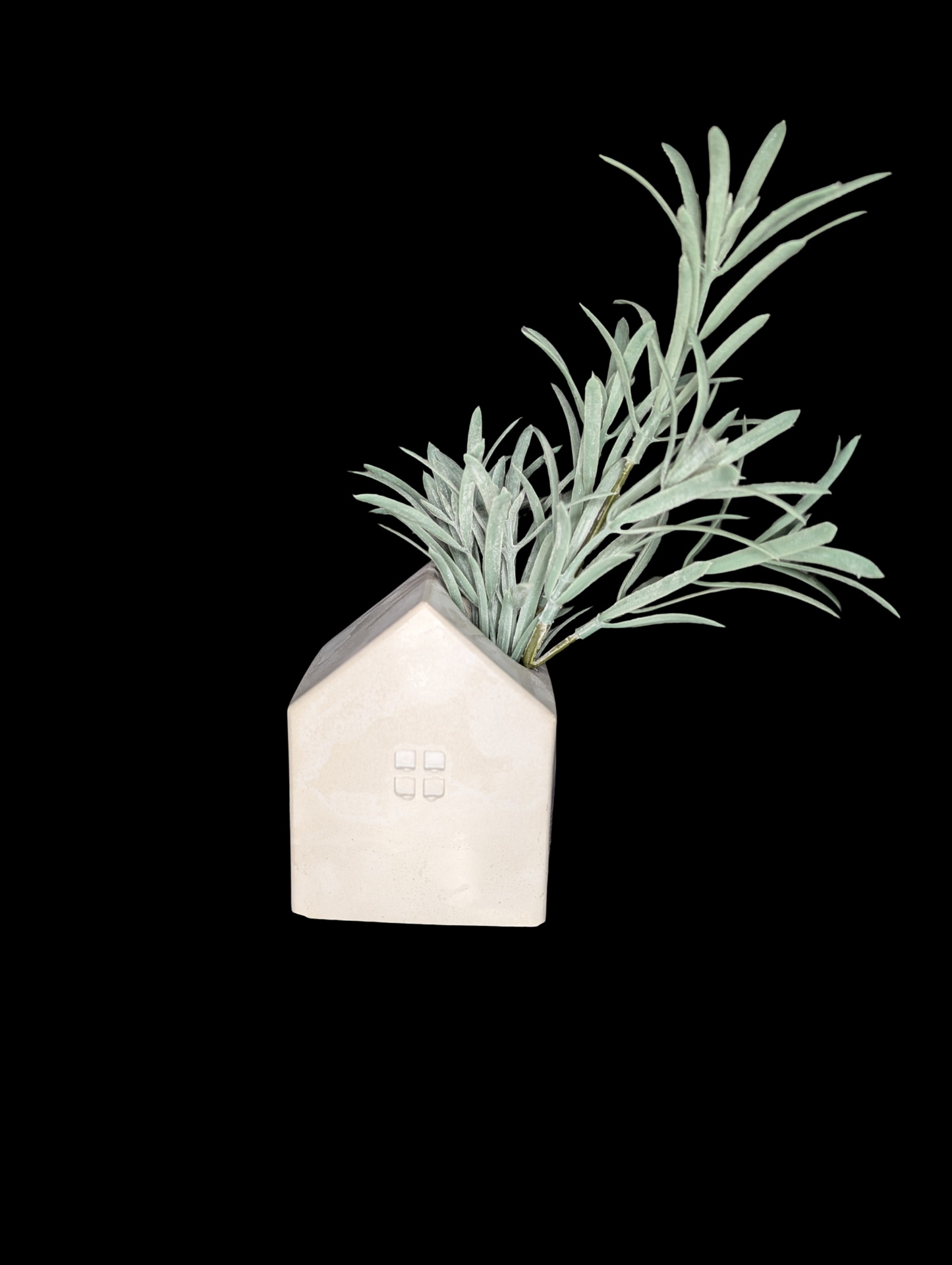 Concrete House Candle Holder & Succulent Planter – Modern Minimalist Decor for Shelf Styling, Nursery, Baby Shower, or Housewarming Gift