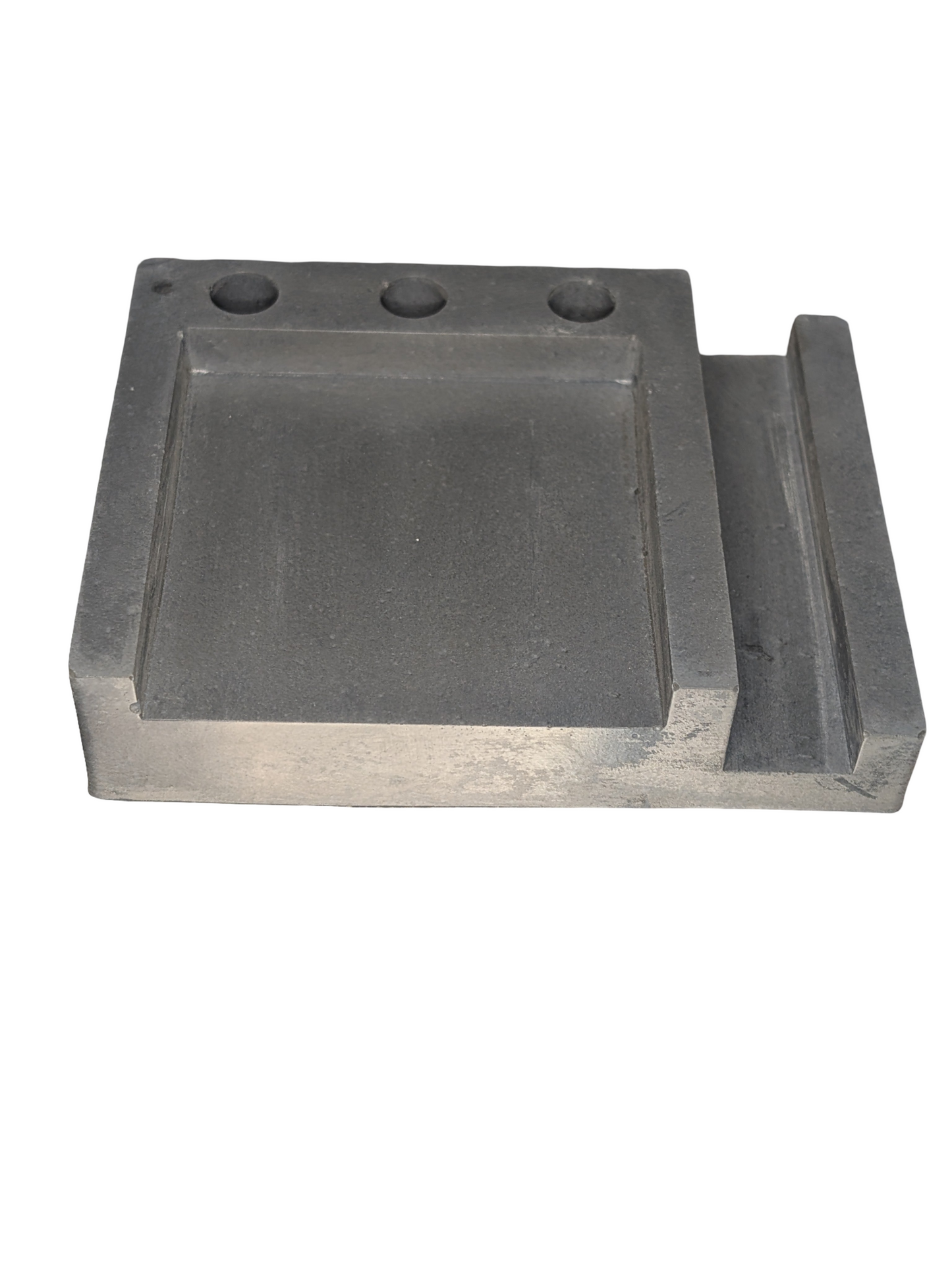 Concrete Desk Organizer | Pen Holder, Post-It Note Holder & Phone Stand | Modern Minimalist Office Accessory