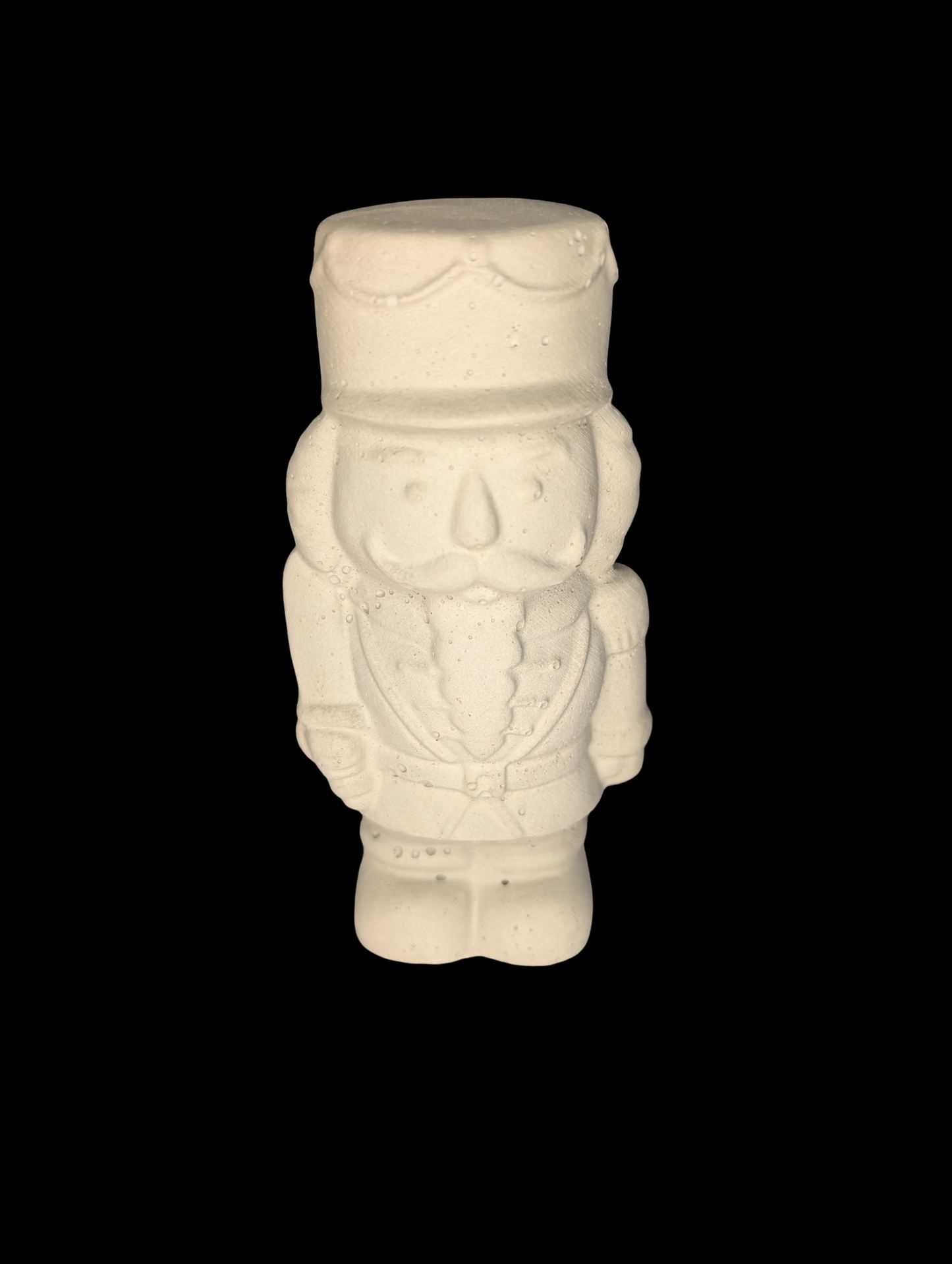 Handmade Concrete Nutcracker Figurines | Paintable or Hand-Painted Christmas Decor | Modern Holiday Shelf Accent | Unique Nutcracker Gift