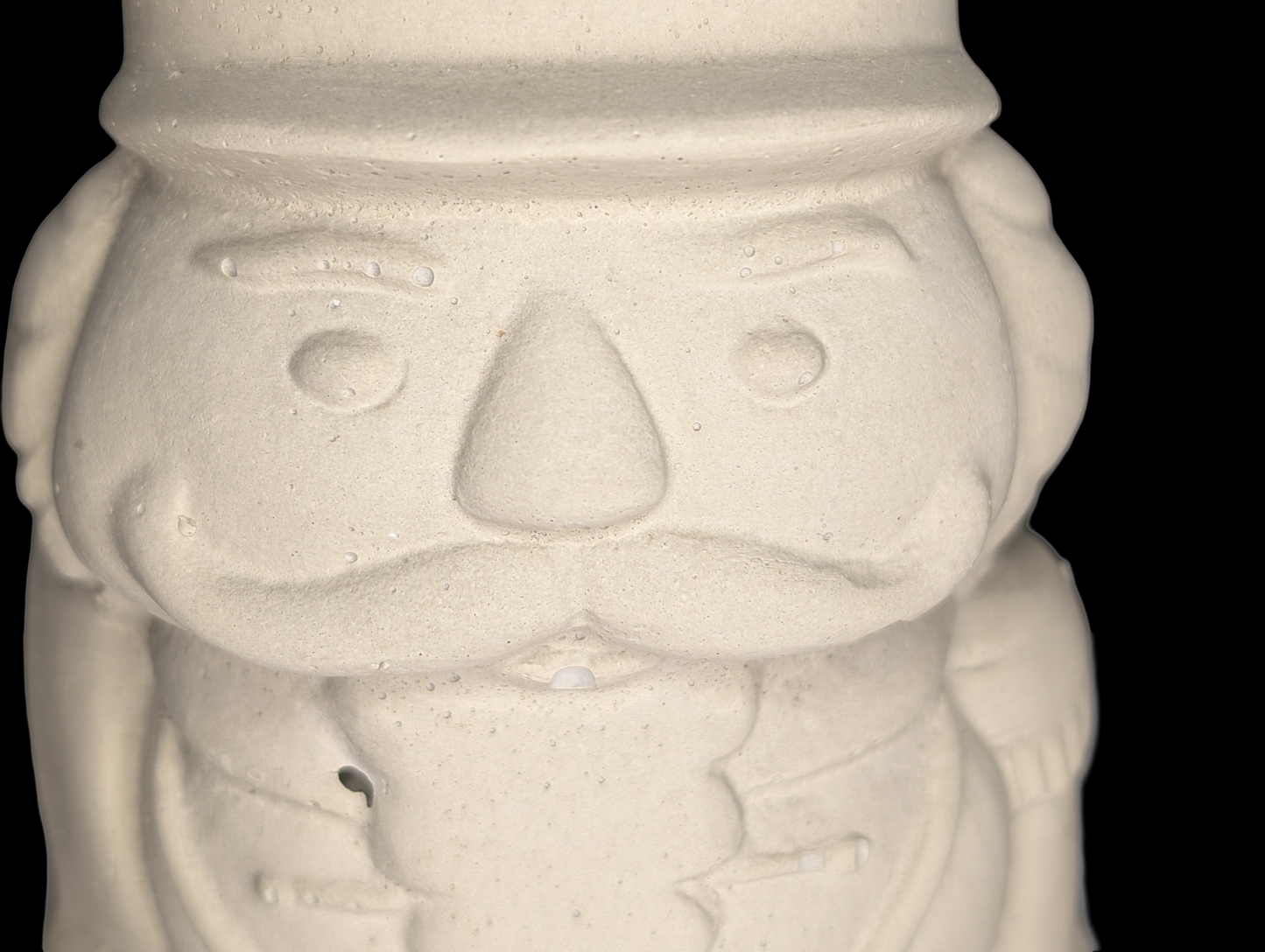 Handmade Concrete Nutcracker Figurines | Paintable or Hand-Painted Christmas Decor | Modern Holiday Shelf Accent | Unique Nutcracker Gift