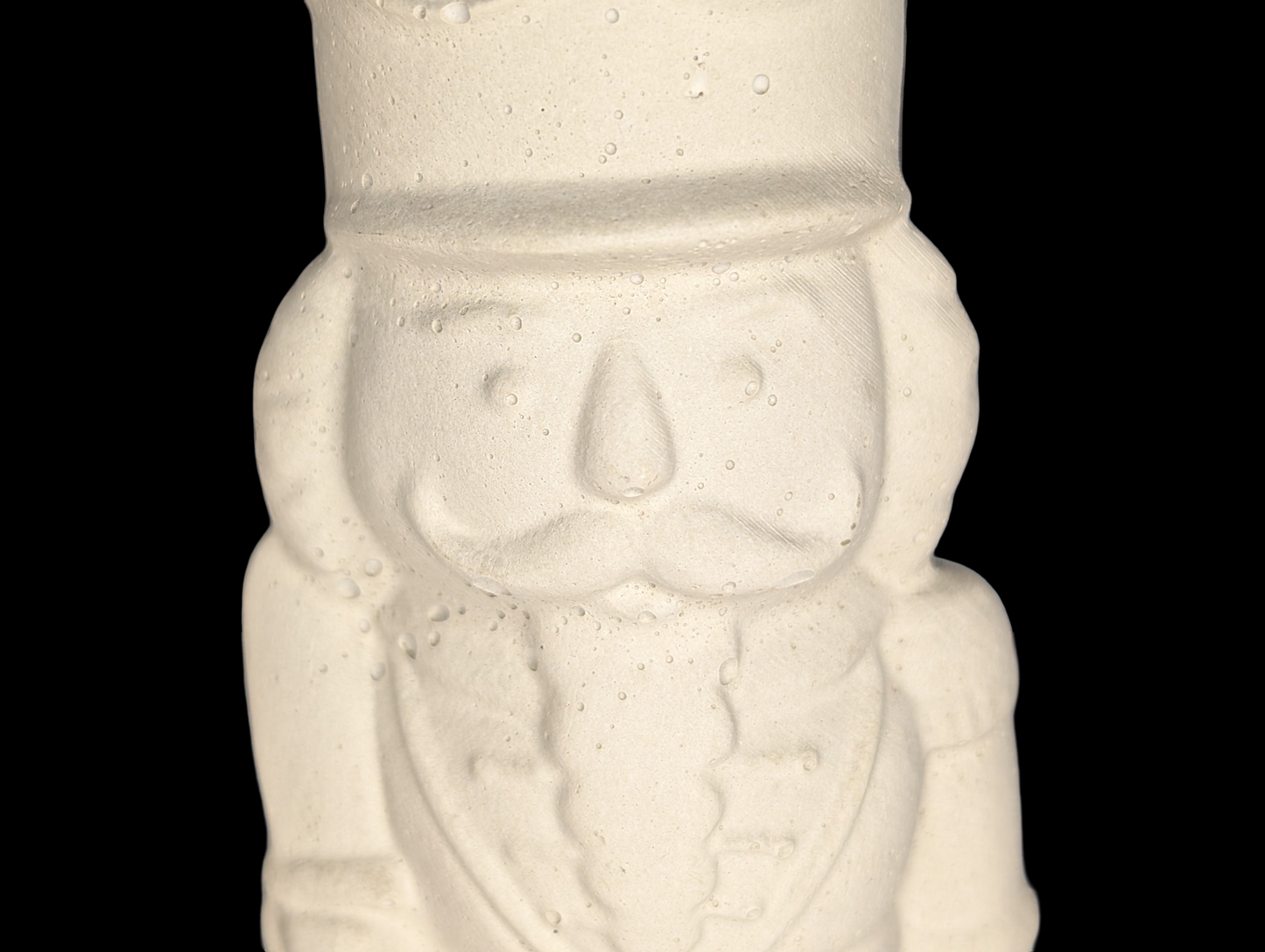 Handmade Concrete Nutcracker Figurines | Paintable or Hand-Painted Christmas Decor | Modern Holiday Shelf Accent | Unique Nutcracker Gift