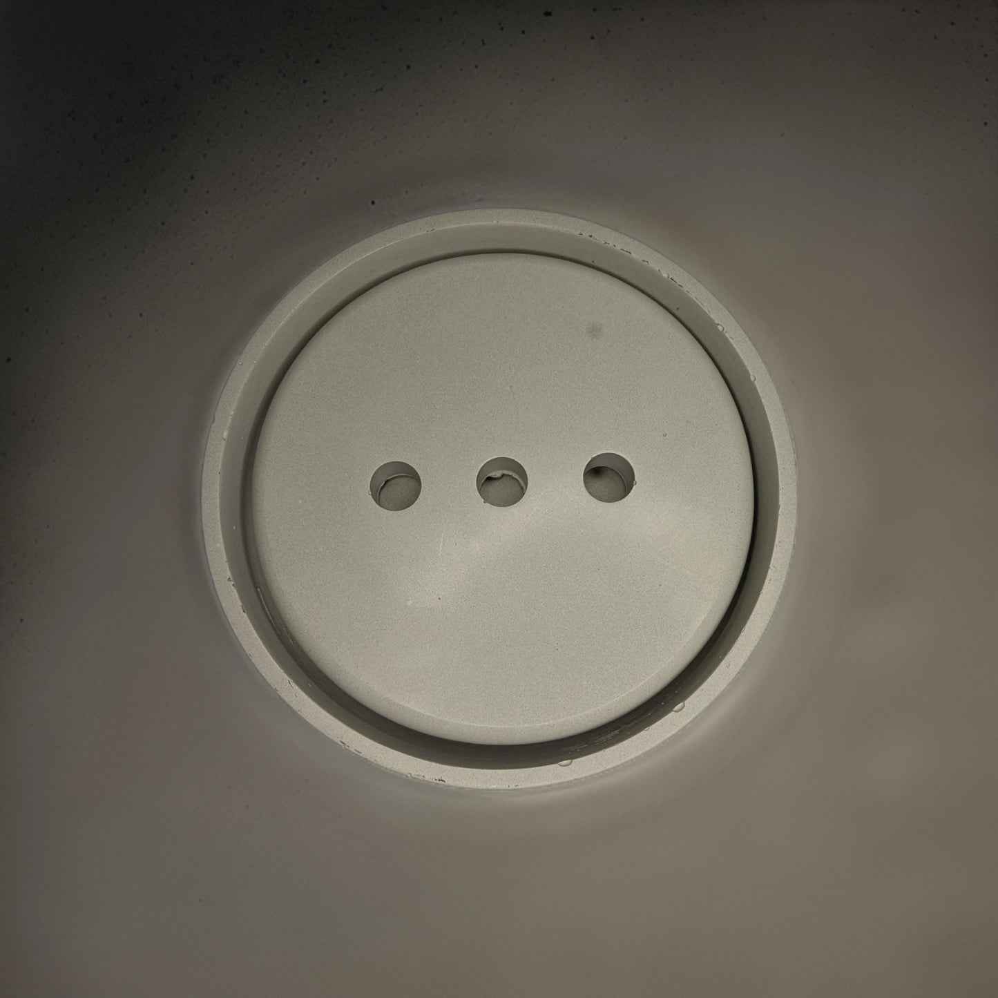 Concrete 2 Piece Soap Dish Set