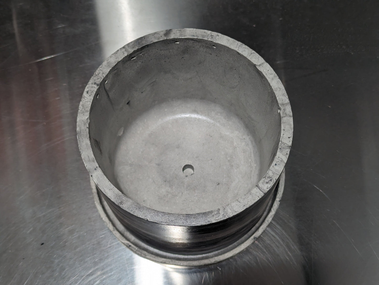 6 Inch Marble Concrete Planter