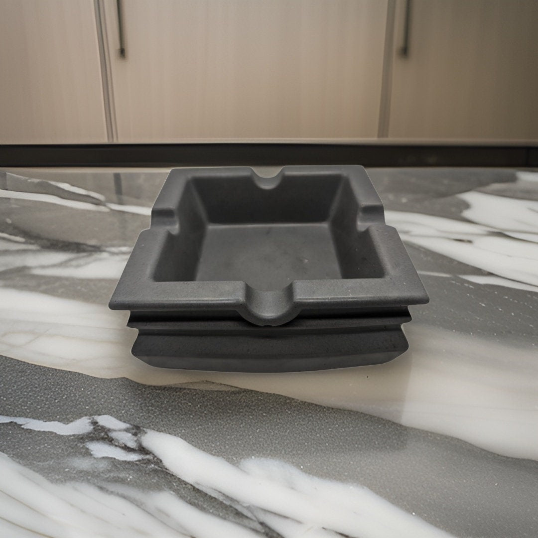 4 Slot Concrete Cigar Ashtray