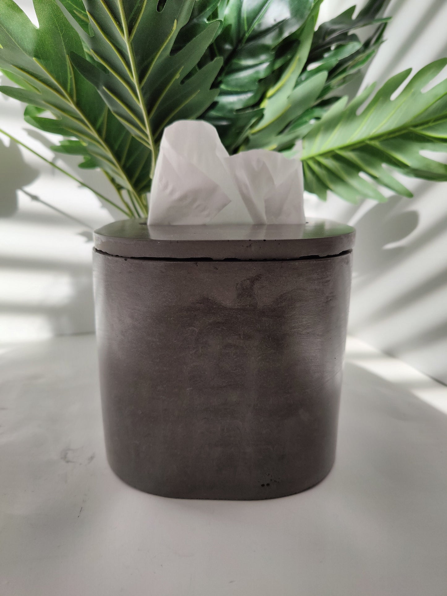Concrete Tissue Box