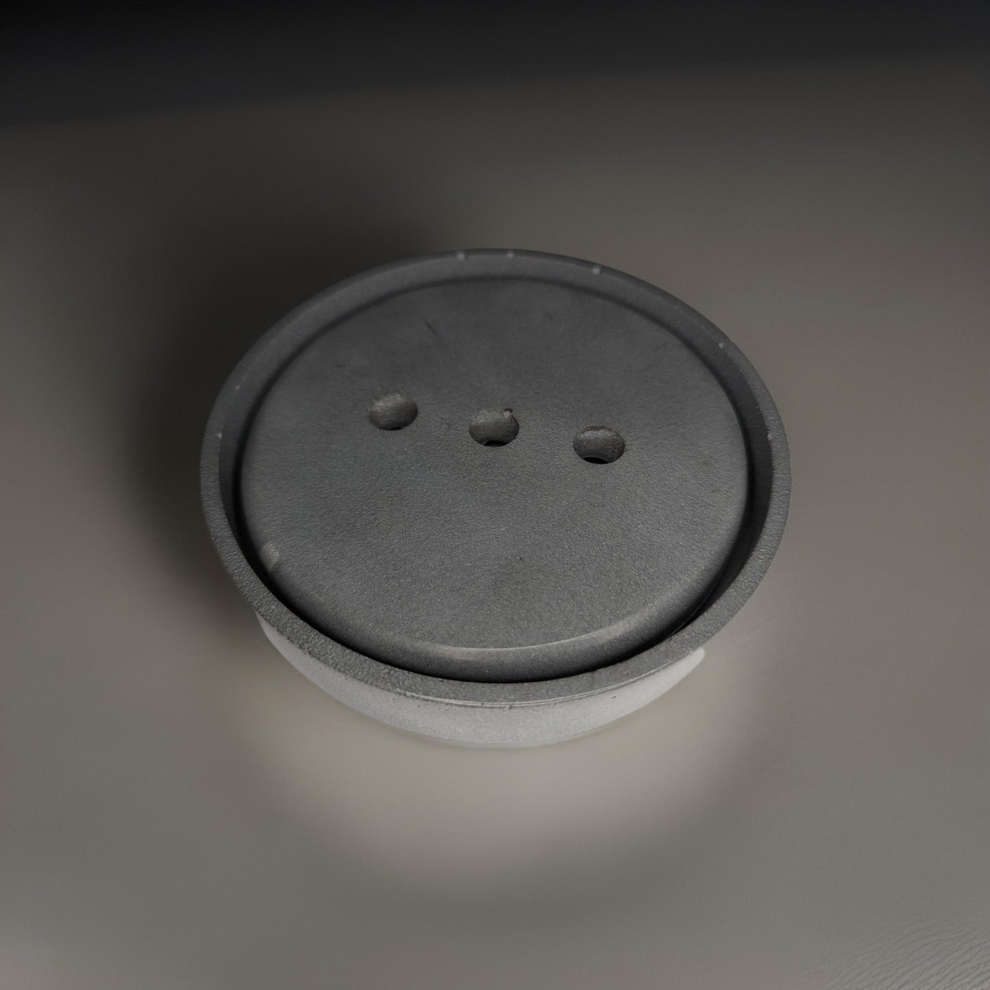 Concrete 2 Piece Soap Dish Set