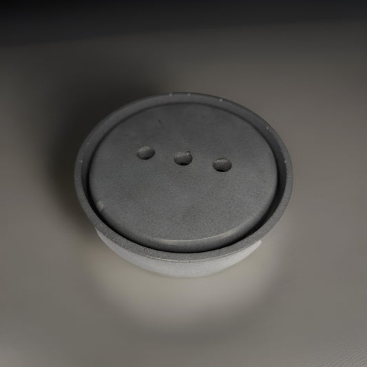 Concrete 2 Piece Soap Dish Set