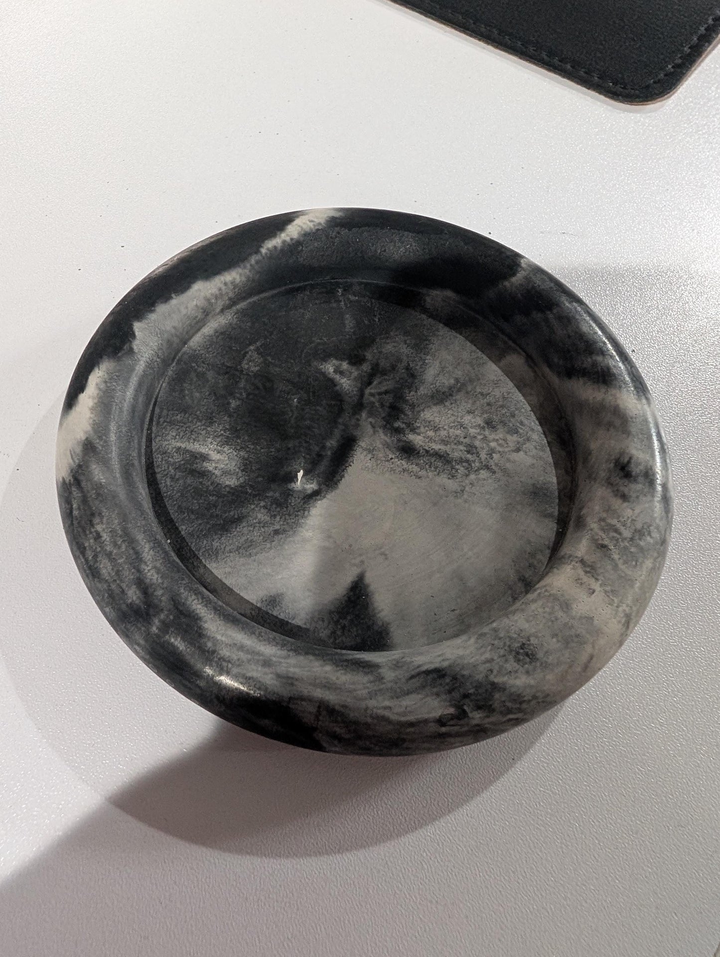 Handmade Set Of 4 Marble Concrete Coasters