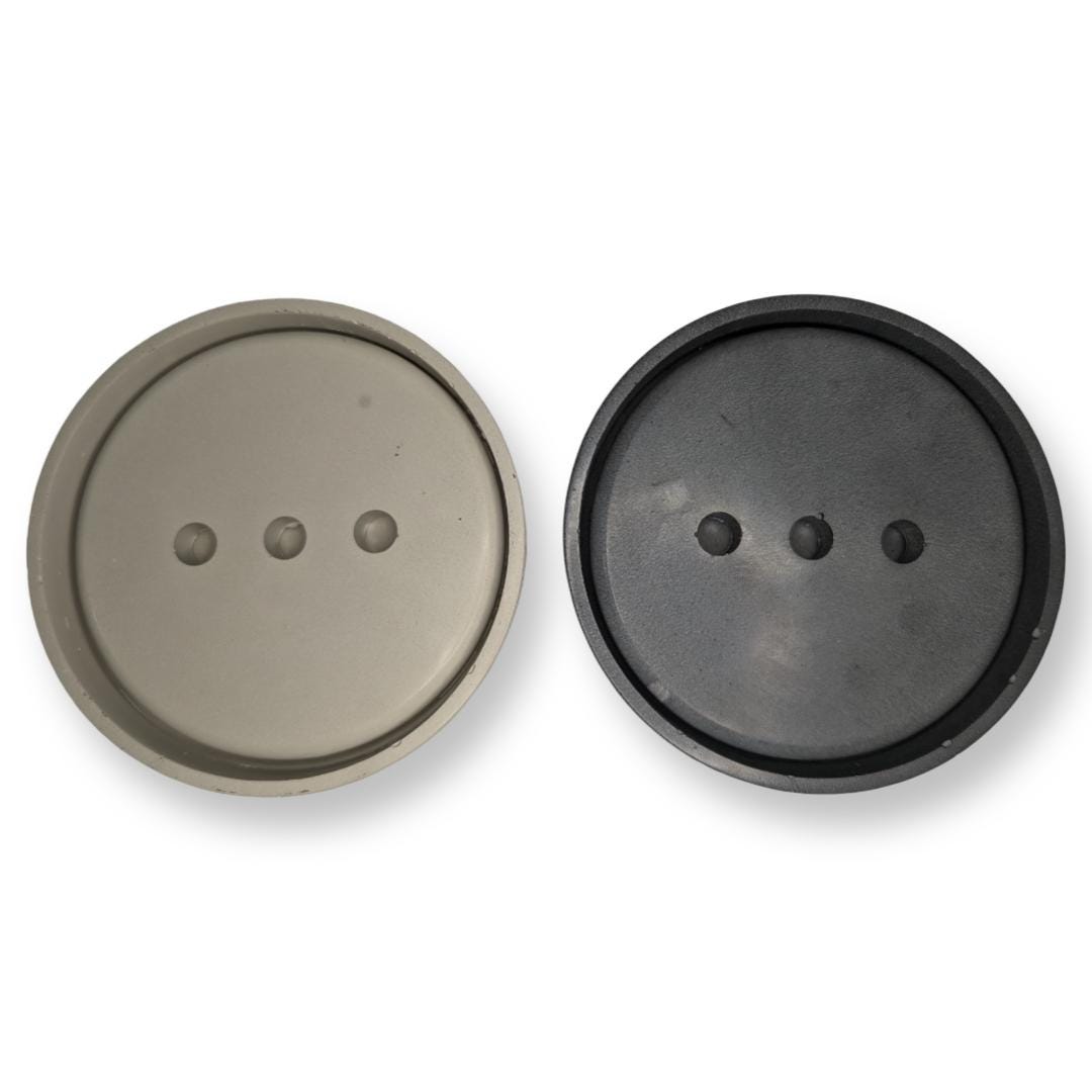 Concrete 2 Piece Soap Dish Set