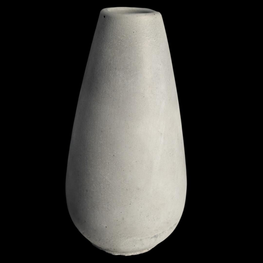 Minimalist Tapered Concrete Vase