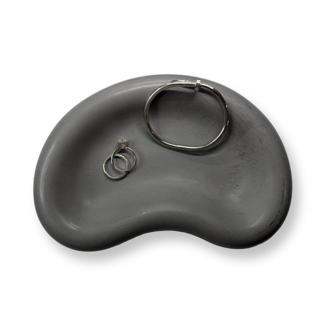 Handmade Eclipse Concrete Tray