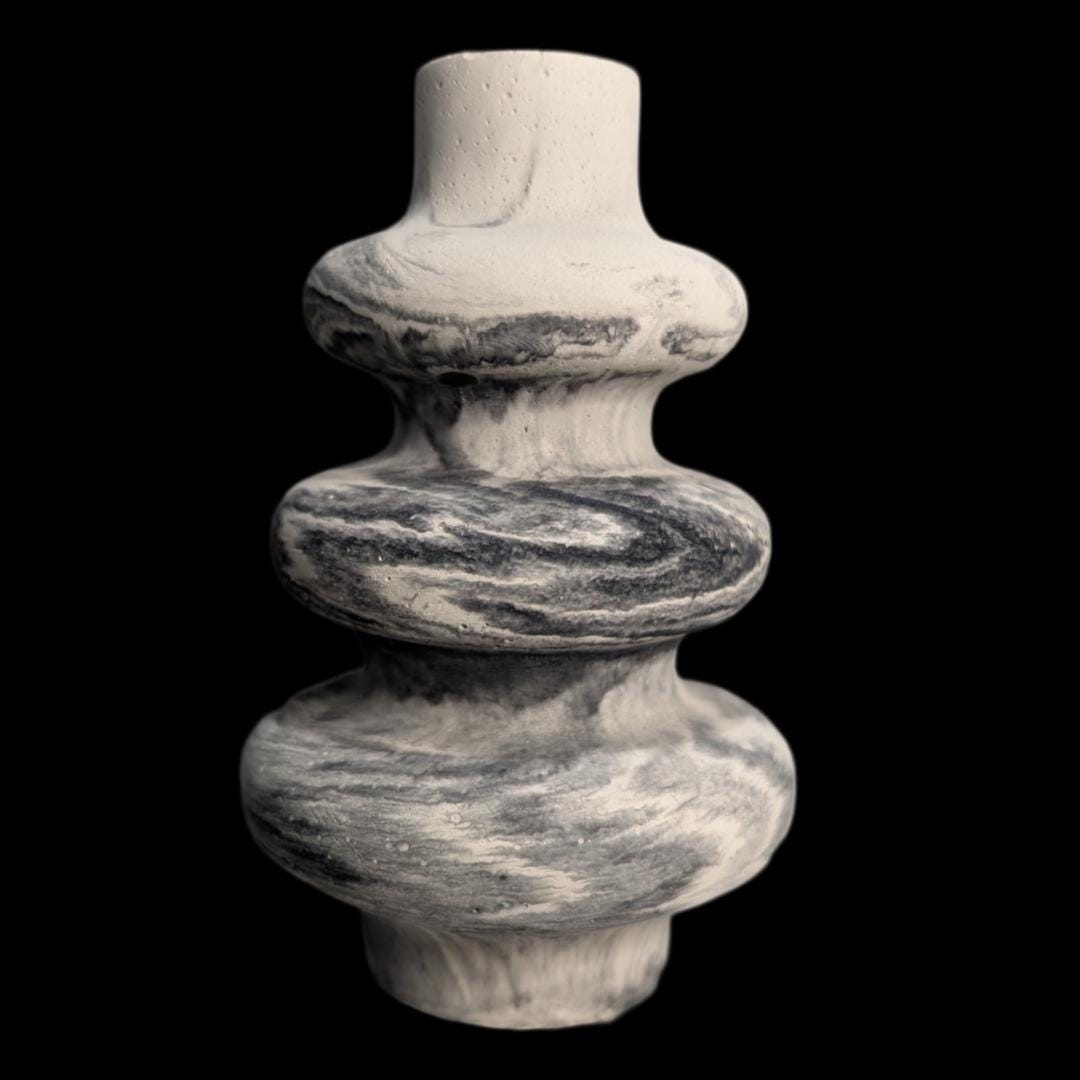 Small Concrete Decorative Vase