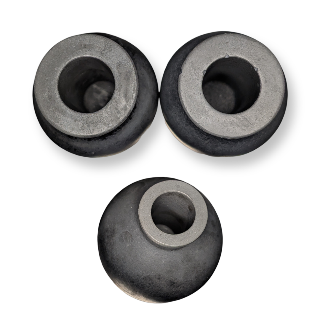 Small Round Concrete Vase | Minimalist Bud Vase & Propagation Station | Modern Industrial Cement Decor | Handmade Gray Accent Pot