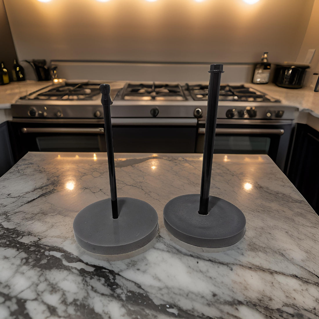 Functional Minimalism: Concrete Paper Towel Holders for Every Kitchen