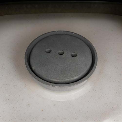 Concrete 2 Piece Soap Dish Set
