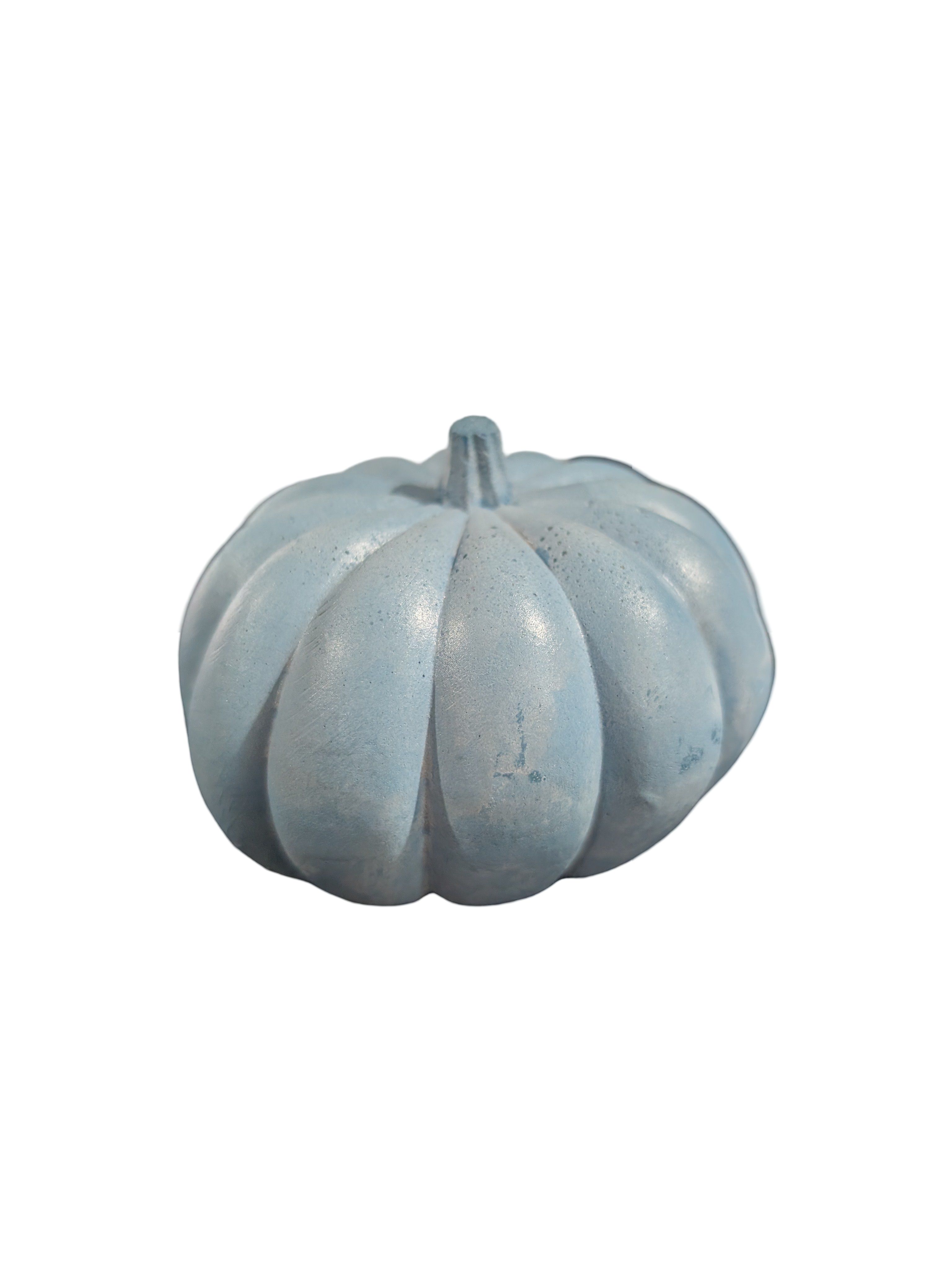 Concrete Pumpkin Decor | Modern Fall Home Decor | Minimalist Thanksgiving Centerpiece | Industrial Autumn Shelf Styling | Orange Cement Pumpkin