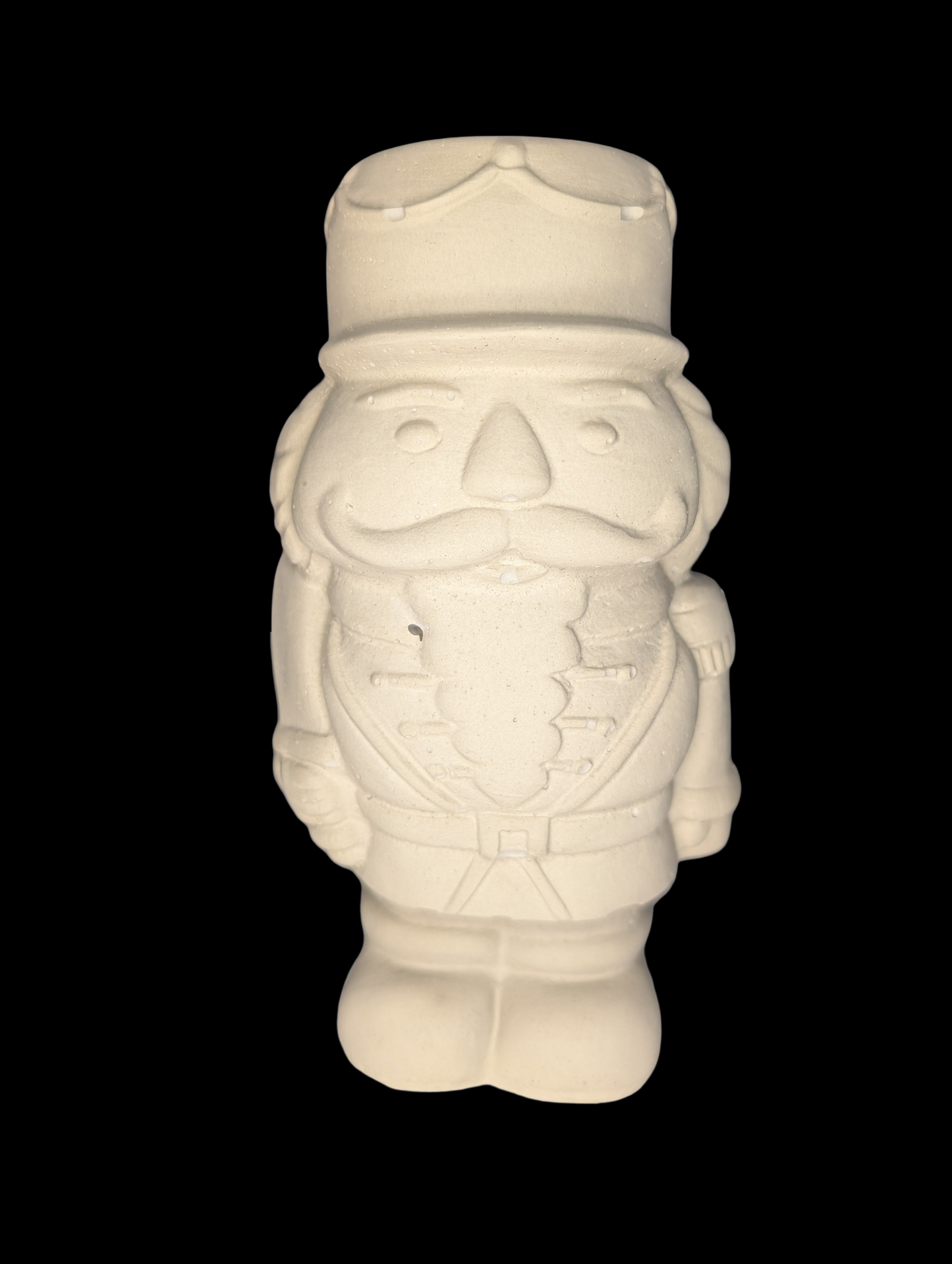 Handmade Concrete Nutcracker Figurines | Paintable or Hand-Painted Christmas Decor | Modern Holiday Shelf Accent | Unique Nutcracker Gift