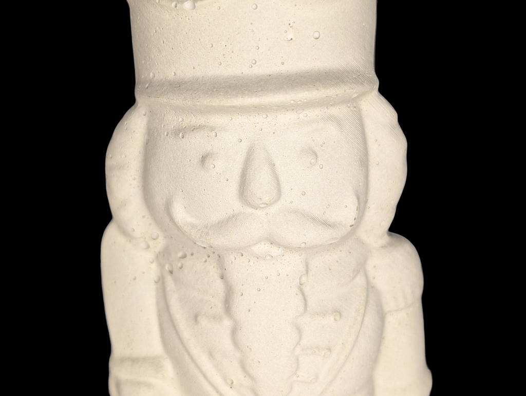 Handmade Concrete Nutcracker Figurines | Paintable or Hand-Painted Christmas Decor | Modern Holiday Shelf Accent | Unique Nutcracker Gift