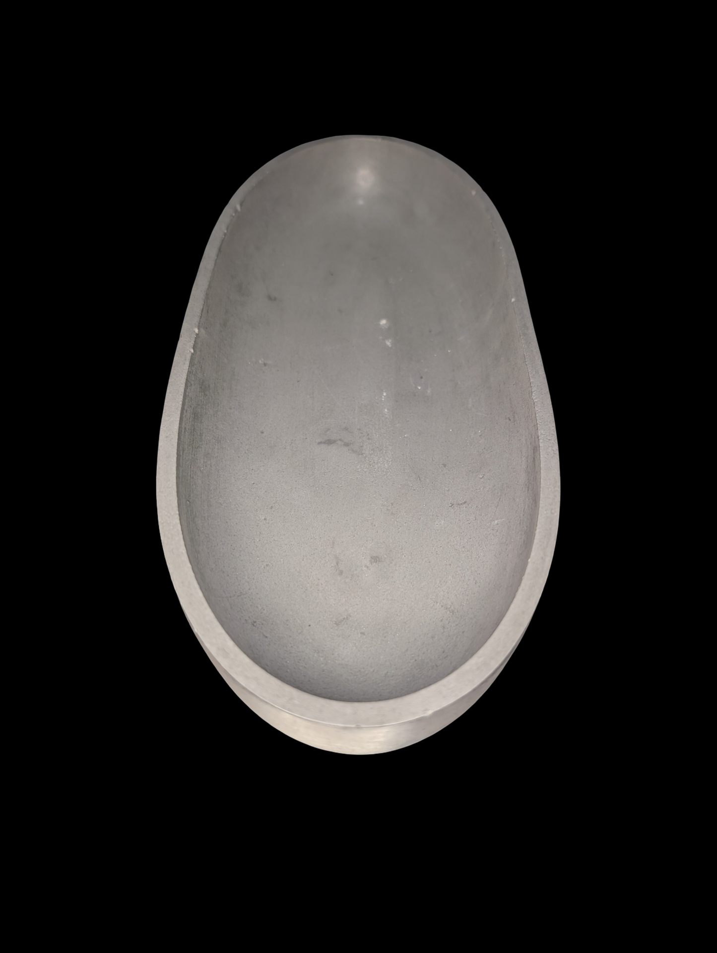 Handmade Oval Concrete Bowl Candle – 3 Wick Soy Candle or Decorative Vessel