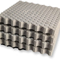 HexGrip Concrete Coasters – Modern Textured Drink Coasters, Minimalist Cement Coasters for Home & Office