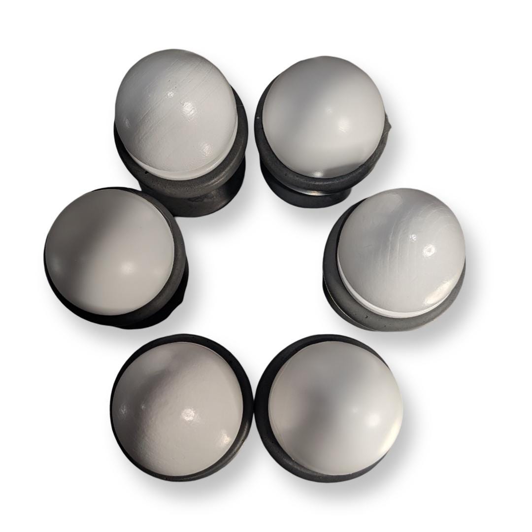 Concrete Egg Holder- Modern Minimalist Egg Cup (Set of 2, 4 or 6)