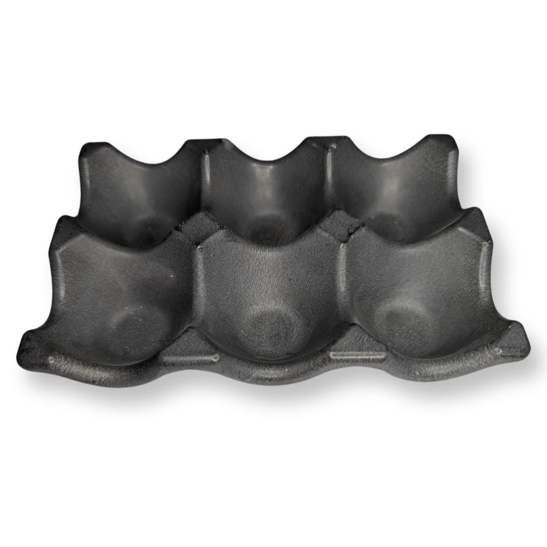 Concrete Egg Carton- Minimalist Kitchen Decor