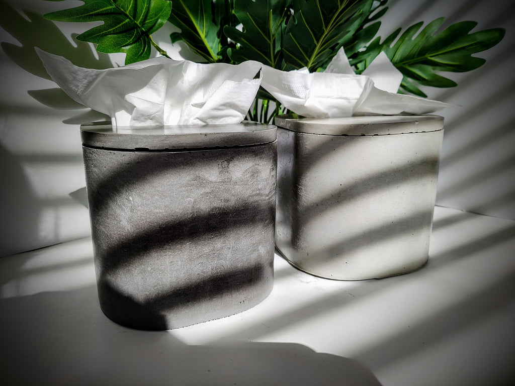 Concrete Tissue Box