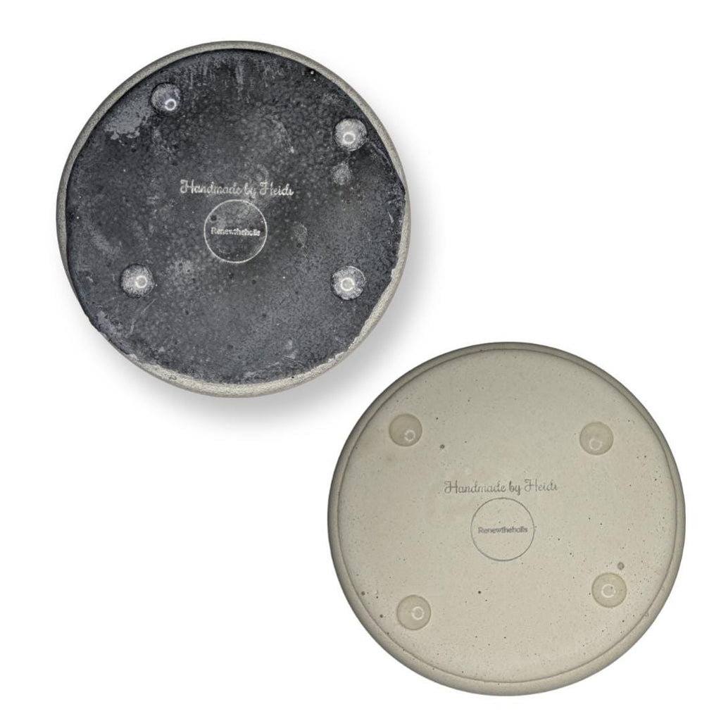 Concrete 2 Piece Soap Dish Set