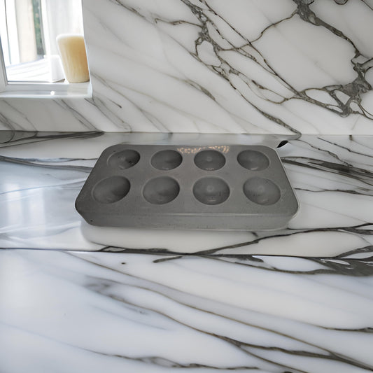Concrete Egg Holder (8 Slots)