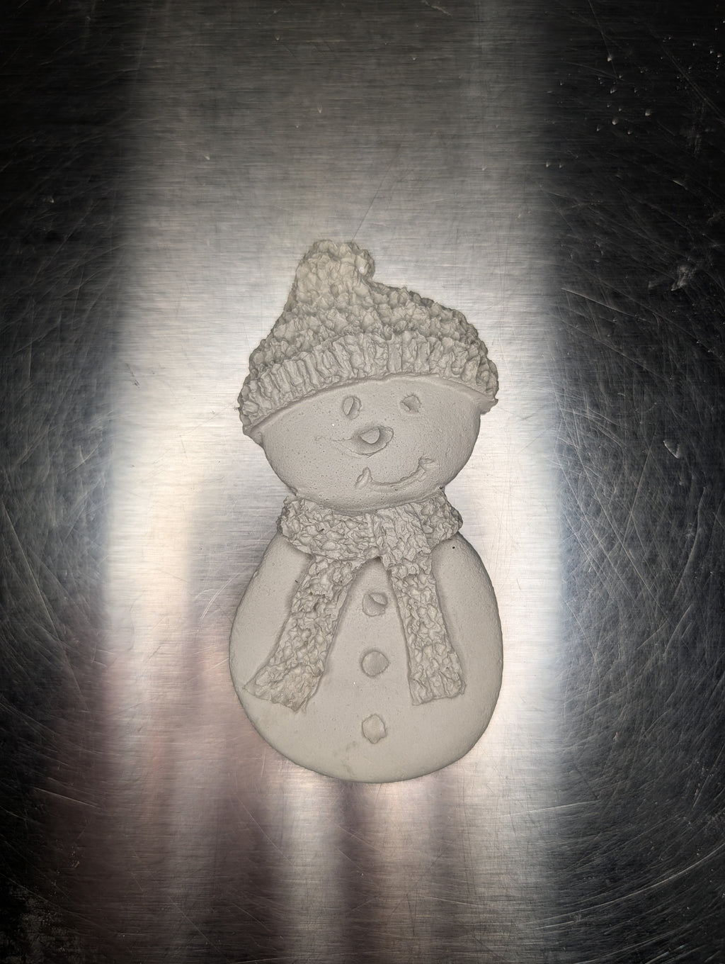 Concrete Christmas Magnets Set of 3, Paint Your Own Santa Snowman Reindeer Fridge Decor, DIY Holiday Craft Activity, Stocking Stuffer Gift
