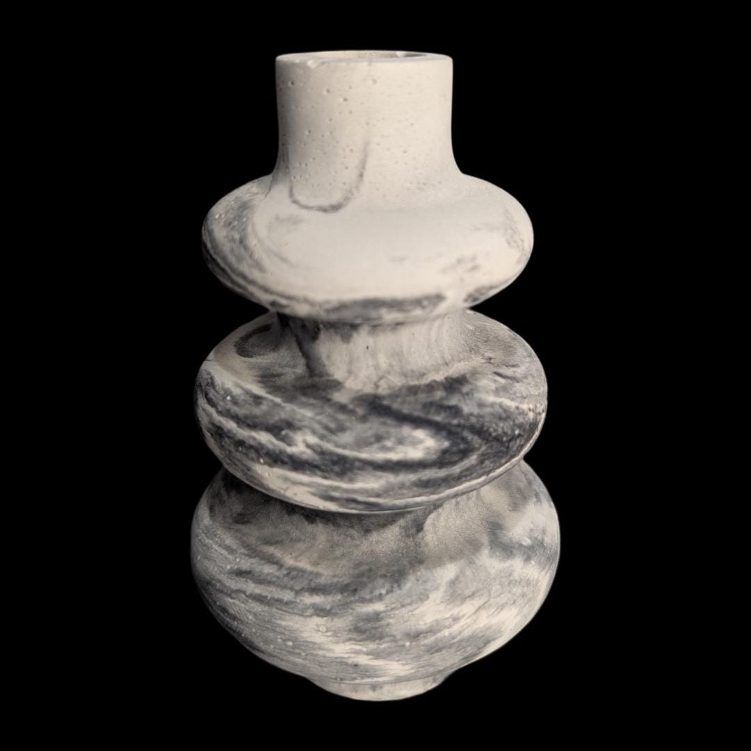 Small Concrete Decorative Vase