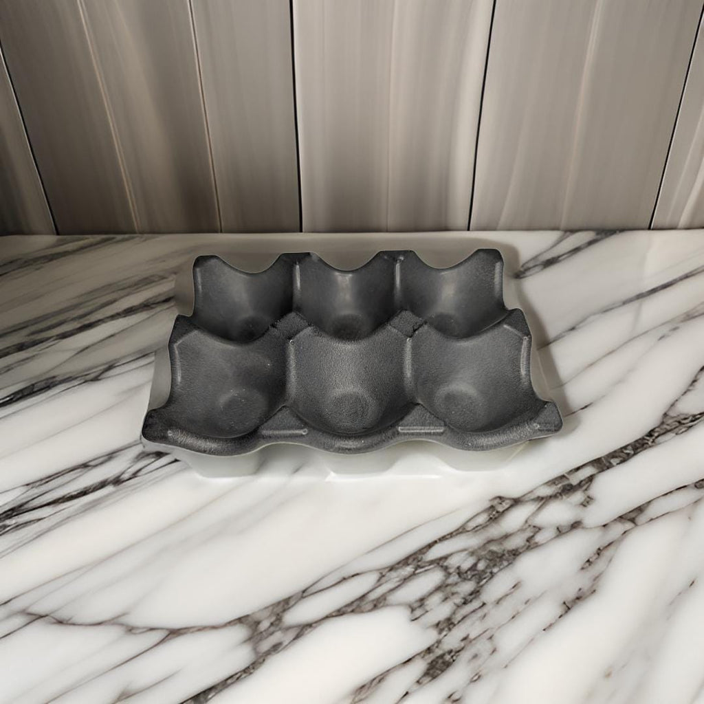 Concrete Egg Carton- Minimalist Kitchen Decor