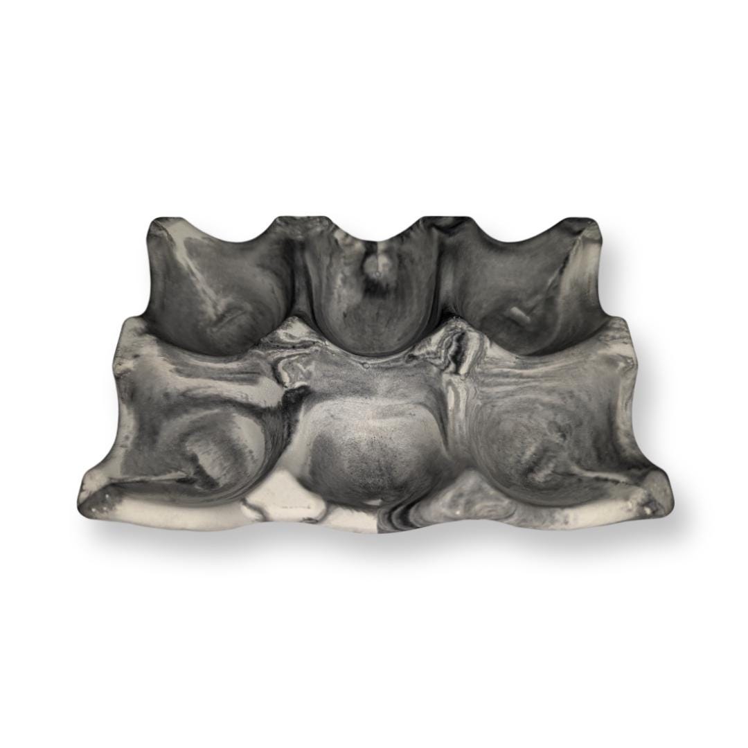 Concrete Egg Carton- Minimalist Kitchen Decor
