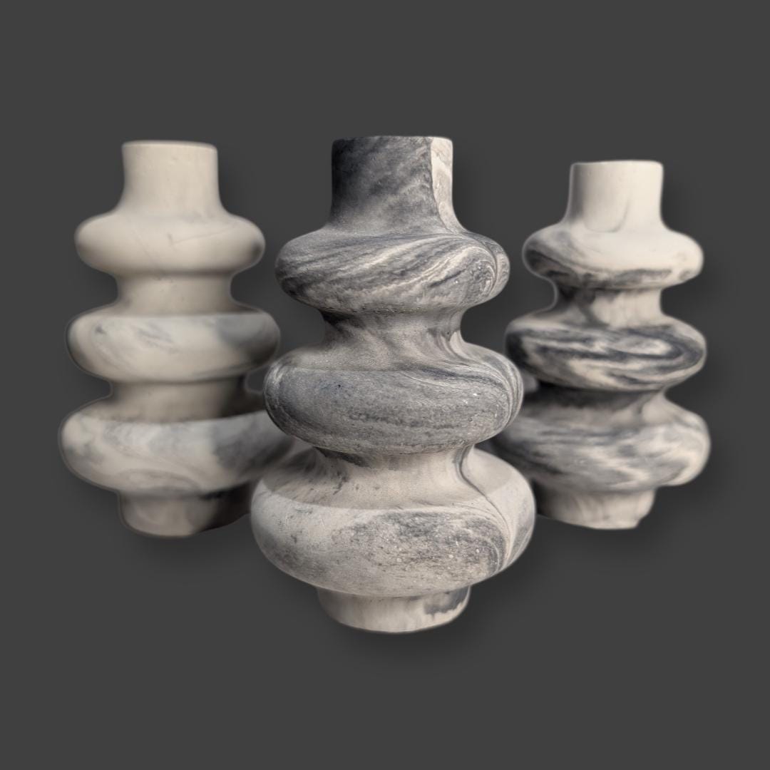 Small Concrete Decorative Vase