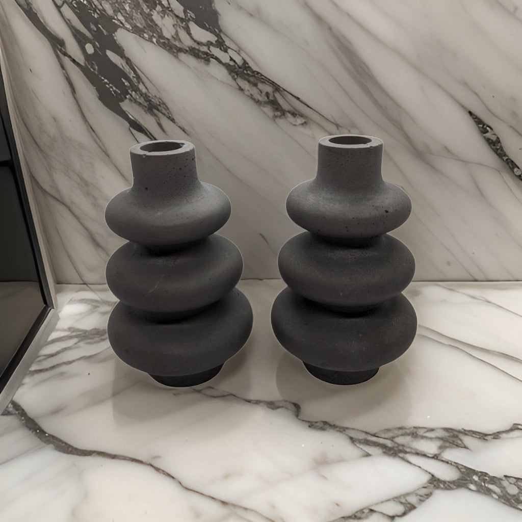 Small Concrete Decorative Vase