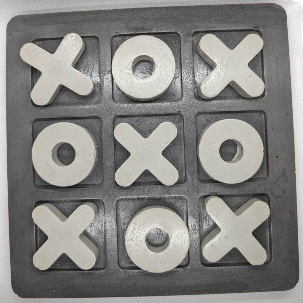Concrete Tic-Tac-Toe Set