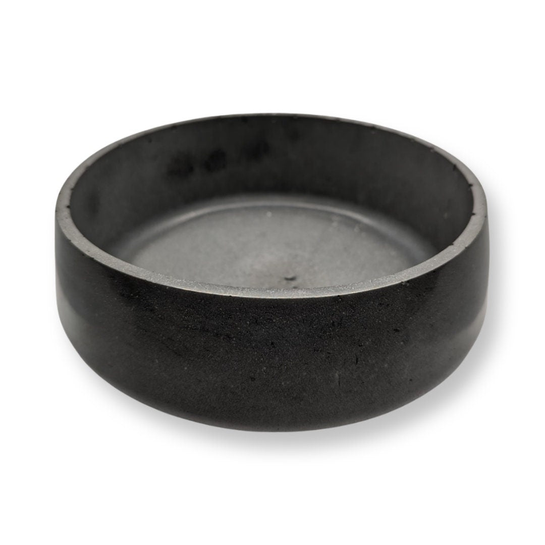 Concrete Bowl for Plants or Decor – 5” & 7” Sizes – Grey, Natural, or Marble Finish – Modern Minimalist Planter or Catchall Dish