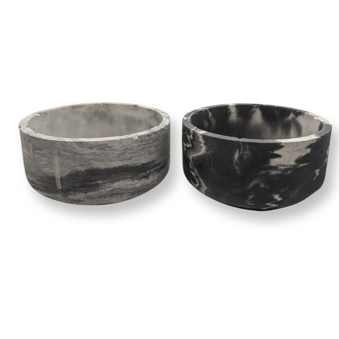 Small Marble Concrete Bowl