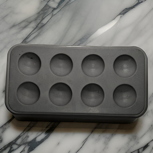8 Slot Minimalist Concrete Egg Carton/Egg Holder