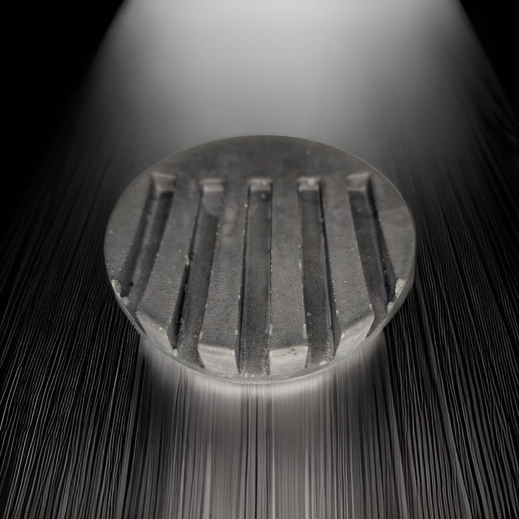 Round Concrete Waterfall Soap Dish