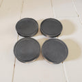 Modern Industrial Concrete Coaster Set (Set of 4)