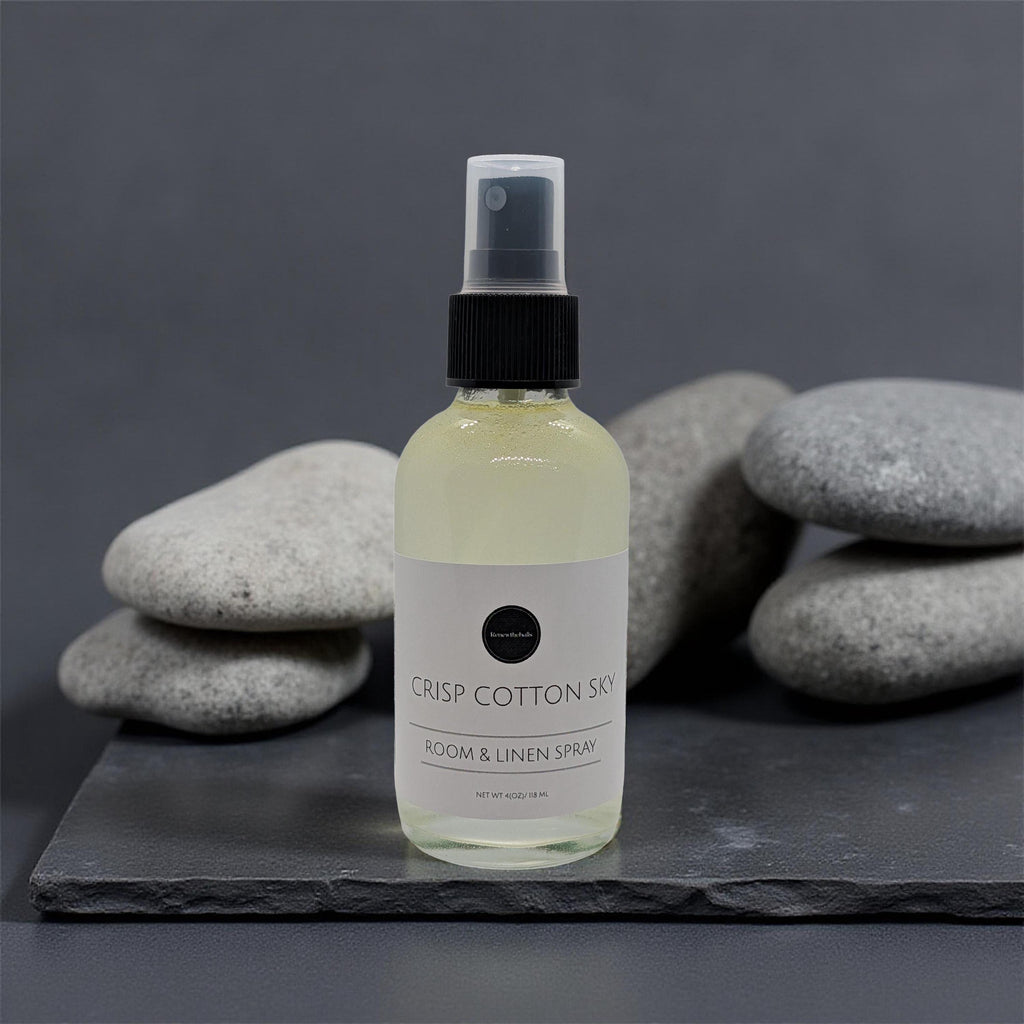 Signature Room & Linen Spray | Designer Inspired Scents | 4oz Glass Bottle Home Fragrance Mist | High Society, Social Hour, Crisp Cotton