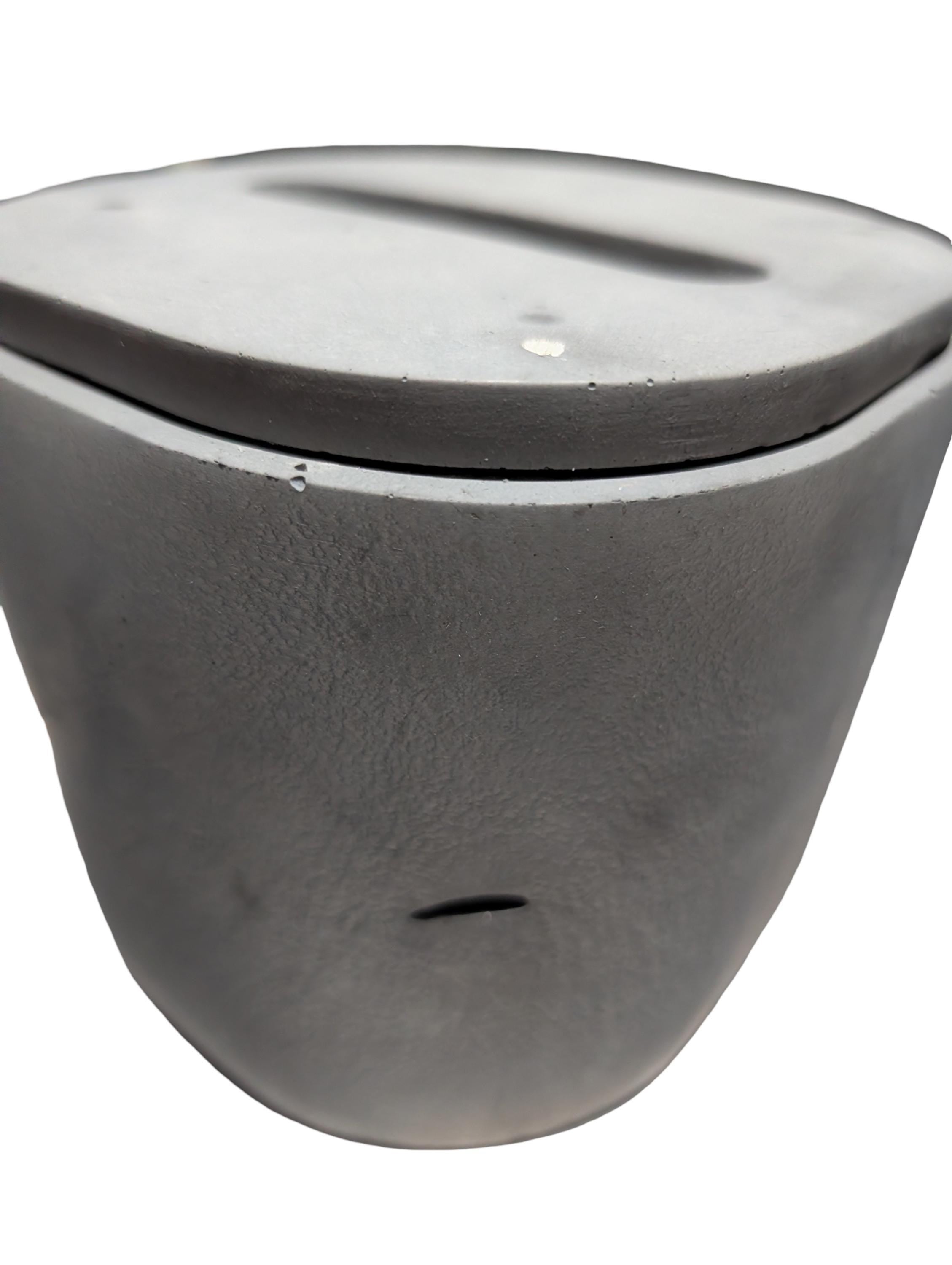 Gray Concrete Tissue Box- DEFECTIVE PIECES (As-Is) - Minimalist Bathroom Decor