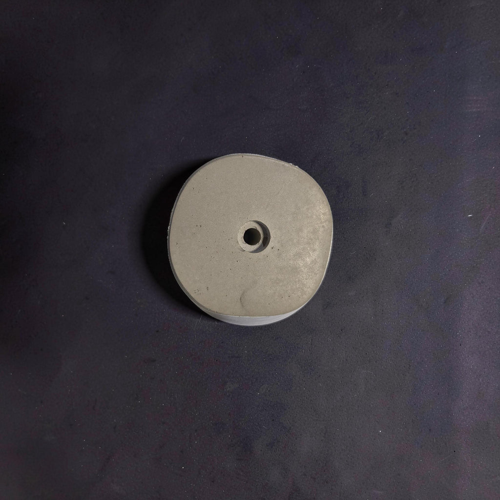 Concrete Wall Hook Minimalist Door Knob - Modern Industrial Coat Rack - Gray & Natural Concrete Wall Decor - Small Round Cement Pegs