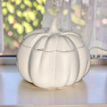 Concrete Tomato Jar with Lid - 9.5oz Paint Your Own Ceramic Style Cast Stone Vessel, Cute Vegetable Trinket Box, Kitchen Decor & Candle Jar