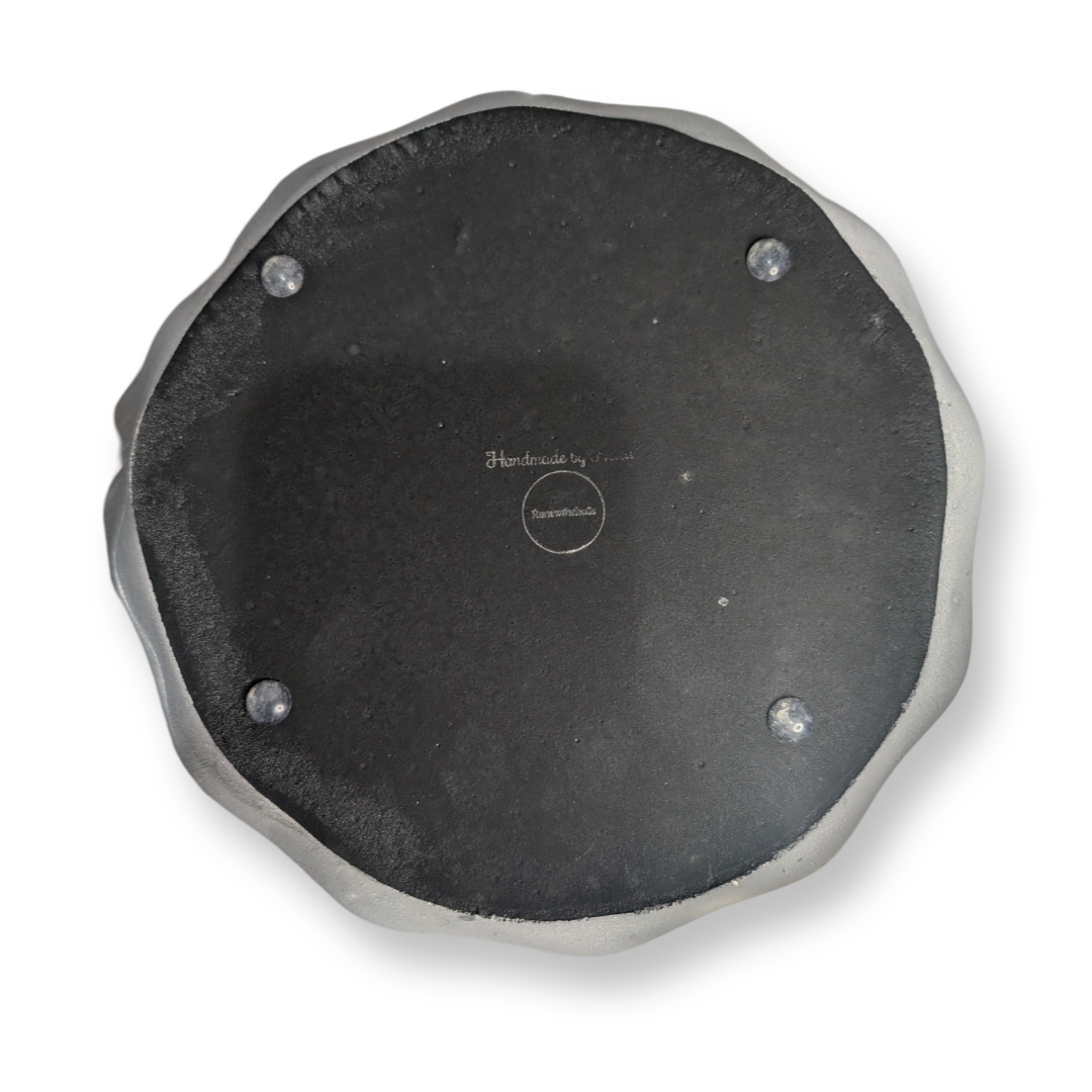 Handmade Concrete Egg Holder – Modern Deviled Egg Tray, Minimalist Kitchen Serveware