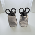 Modern Concrete Phone Stand & Desk Organizer – Pen & Scissor Holder (Marble & Gray)