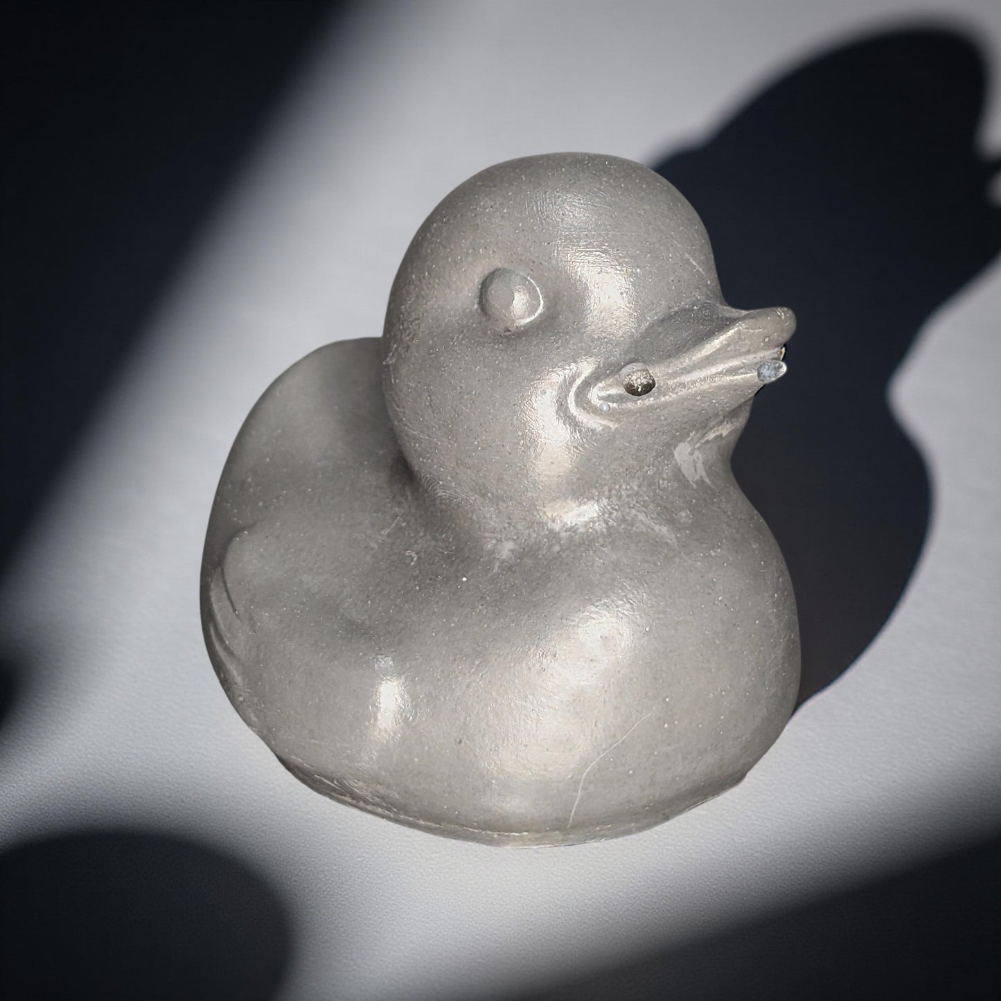 Concrete Duck Decor – Modern Rubber Duck Sculpture in Gray or Natural | Paintable DIY Craft, Baby Shower or Kids Room Decor