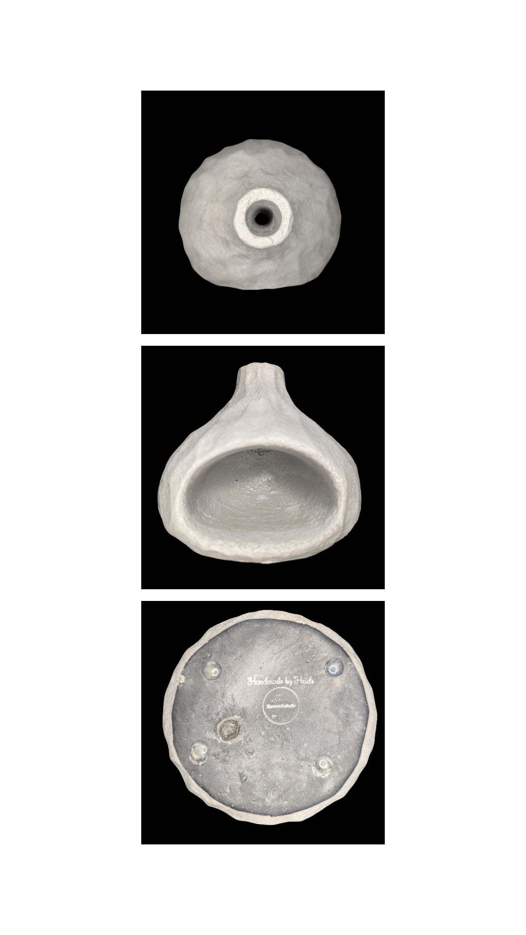 Handmade Concrete Incense Burner Stove | Minimalist Modern Home Decor | Rustic Organic Incense Holder | 4.9” Wide x 4.3” Tall